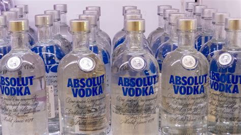 Pernod Ricard Suspends Absolut Vodka Exports To Russia Entirely