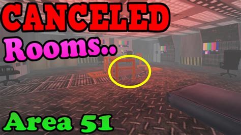 Revealing Canceled Area 51 Rooms The Aberration Area Roblox Survive