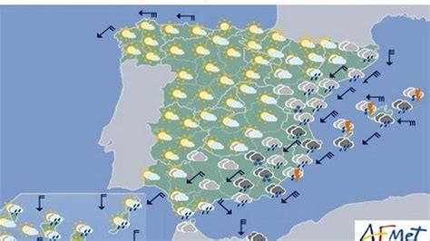 Aemet Pron Stico Del Tiempo En Toda Espa A Hoy Martes De Diciembre