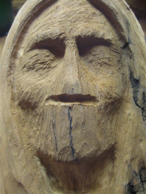 How To Carve Using A Picture Study Of Carving A Native American Indian