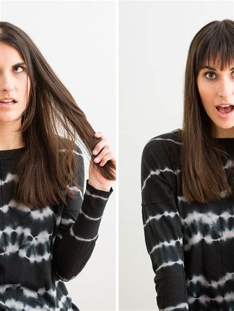 The Foolproof Guide to Cutting Your Own Bangs - Brit + Co