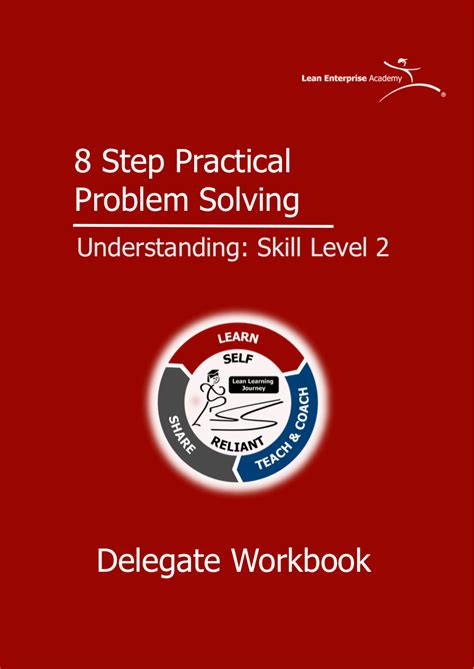 8 Step Practical Problem Solving Delegate Workbook Lean Enterprise Academy