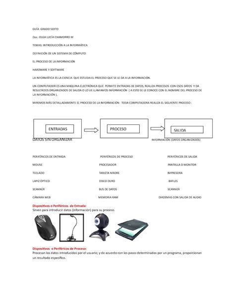 Calaméo Guia Grado Sexto Introducción A La Informática