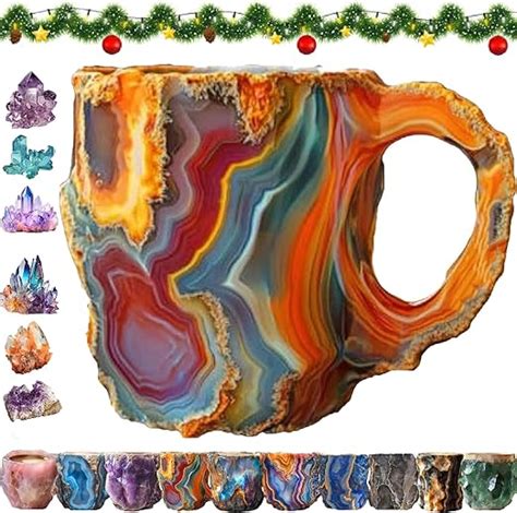 Amazon Grishay Luxegem Mug Sherum Luxegem Mug Mineral Crystal