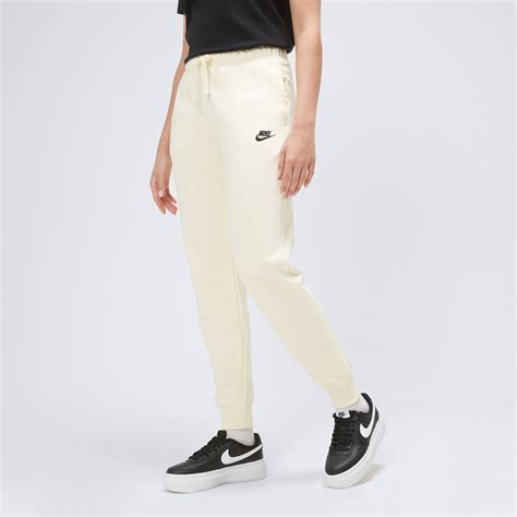 Nike Spodnie W Nsw Club Flc Mr Pant Std Dq5191 113 BeŻowy Damskie