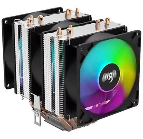 Air Cooler Aigo Gale Rgb Cpu Triplo Fan Heatpipes Novo