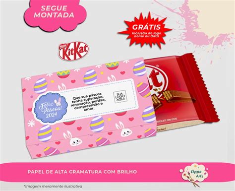 Embalagem Kitkat Pascoa Compre Produtos Personalizados No Elo7