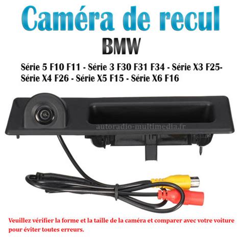 Cam Ra De Recul Hd Poign E De Coffre Pour Bmw F F F F F F