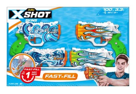 Zuru Fast Fill Water Gun Skins Pk Ralphs