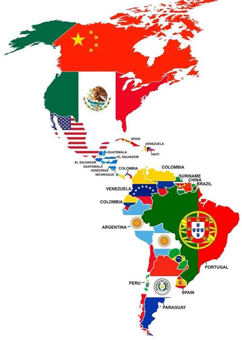 Alguien Tendria Un Mapa De Norteamerica Centroamerica Sudamerica Con