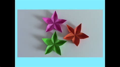 Fiori Di Carta Origami Tutorial Veloce Mami Crea Youtube