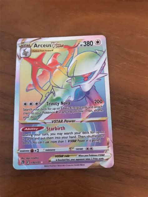 CARTE POKÉMON ANGLAISE Arceus Vstar ultra rare EUR 39 00 PicClick FR