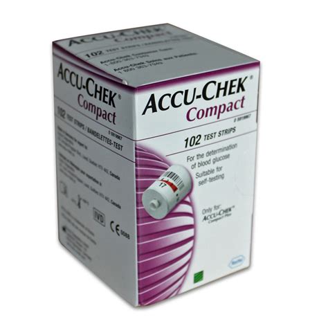 Accu Chek Compact Plus Blood Glucose Test Strips Walmart Canada