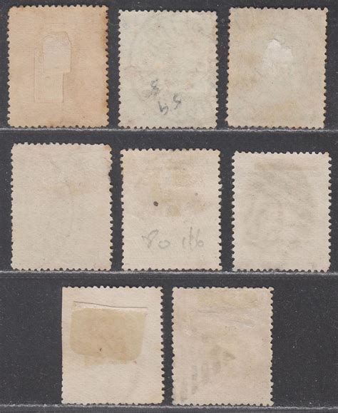 Rhodesia Bsac 1898 Qv Mono Arms Part Set To 1sh Used Selected Postmarks