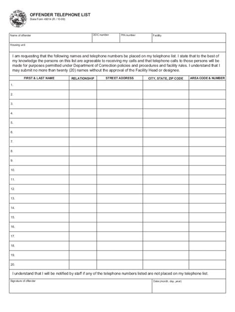 Fillable Online Forms In Sex Offender Registry Md Department Of