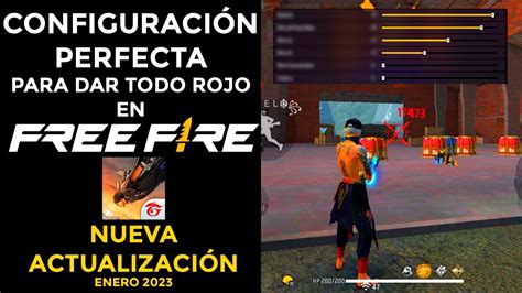 Configuraci N Completa Para La Nueva Actualizaci N De Free Fire