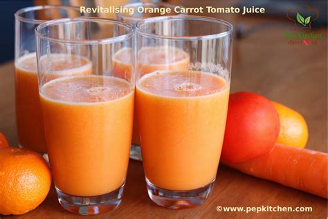 Revitalising Orange Carrot Tomato Juice – Pepkitchen