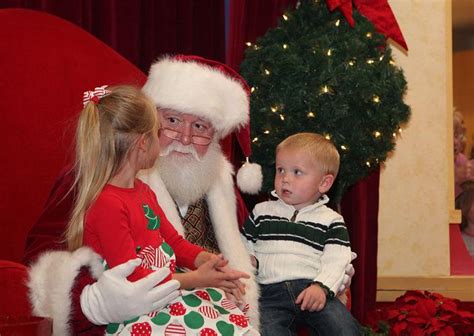 Santa Arrives At Mount Berry Square Mall Gallery