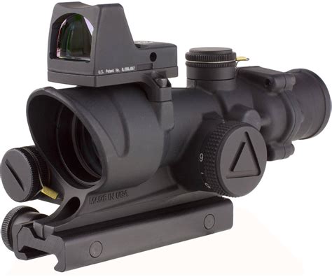 Trijicon 4x32 Acog Led Illuminated Scope And 325 Moa Red Dot Type 2