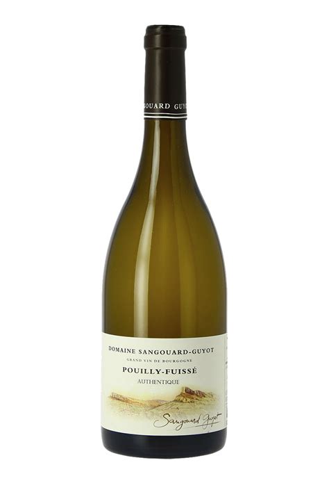 Vin De Bourgogne Pouilly Fuiss Authentique Blanc Mill Sime Du