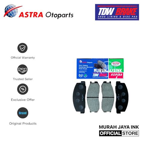 Jual Brake Pad Kampas Rem Depan Tdw Toyota Kijang Grand Super Kapsul Ori Shopee Indonesia