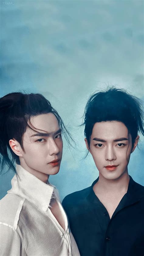 Pin by Maiiis on xz yb 博君一肖 Handsome actors Cute gay couples Untamed quotes