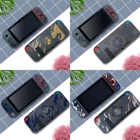 Capa Protetora Para Nintendo Switch Pel Cula De Tpu Macia E Joycon Capa