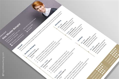 Professioneller Lebenslauf für ERFOLGREICHE Bewerber/innen