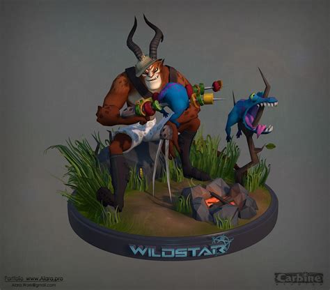 Wildstar Online Draken Turntable D Model By Ko Hitsuji Deviantart