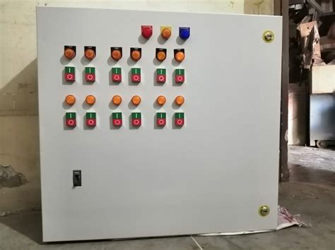 Mild Steel Single Phase Dol Starter Control Panel Hp At Rs