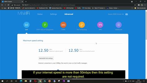 How To Set Speed Limit Miwifi Router Smart Qos Bandwidth Allocation