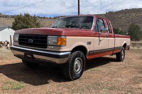 No Reserve 1987 Ford F 150 Xlt Lariat Supercab 4x4 For Sale On Bat