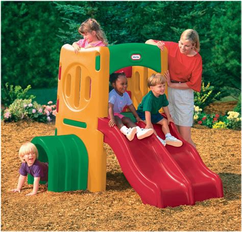 Little Tikes Twin Slide Tunnel Climber playground - Best Educational ...