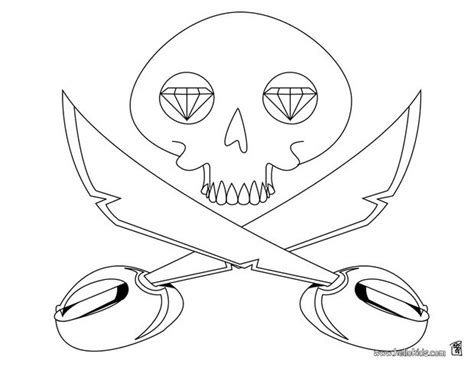 Pirate Skull Coloring Pages at GetColorings.com | Free printable ...