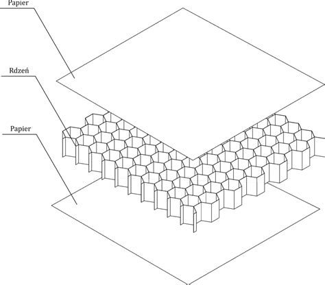 P Yta Plaster Miodu Plastry Miodu Tektura Karton Papier