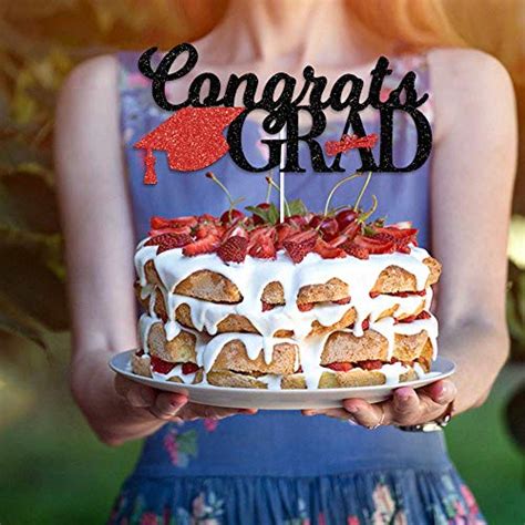 Mz Ogm Congrats Grad Cake Topper Graduation Cake Toppers