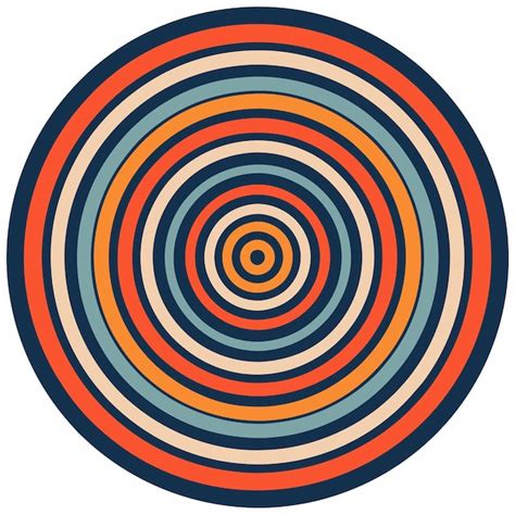 premium photo broken circle concentric circles  break  interrupt