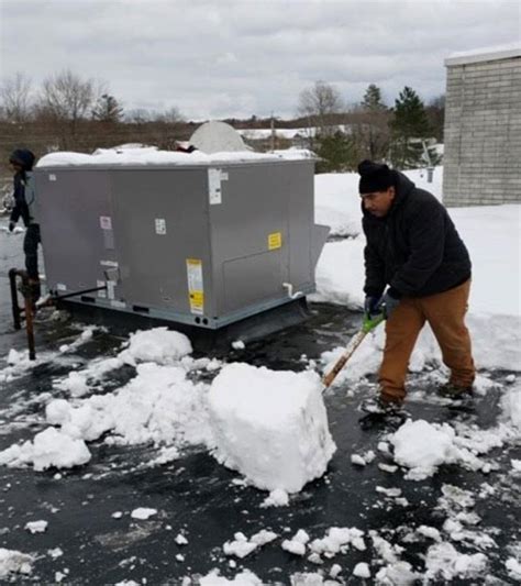 Roof Snow Removal Nj Commercial Roof Snow Service