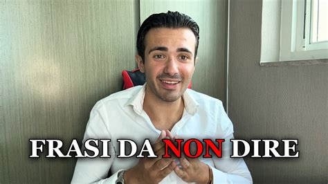 7 Frasi Da NON Dire MAI In Una Conversazione YouTube