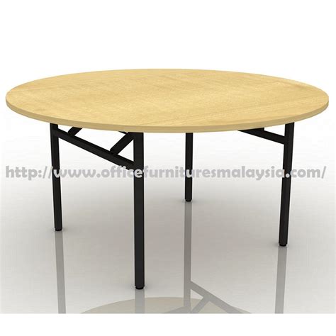 4ft Round Folding Banquet Table Office Furnitures Malaysia Selangor