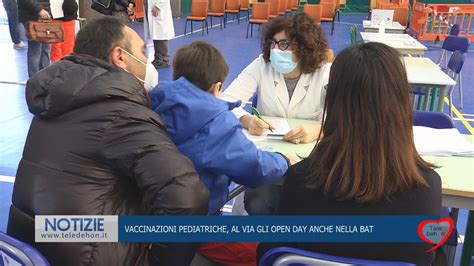 VACCINAZIONI PEDIATRICHE AL VIA GLI OPEN DAY ANCHE NELLA BAT YouTube