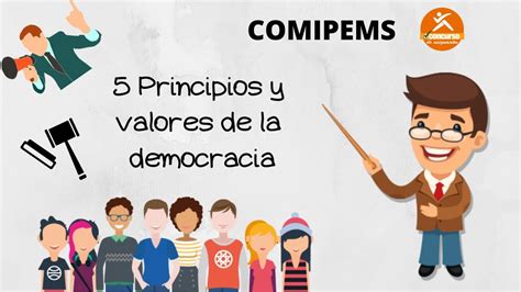 5 Principios Y Valores De La Democracia Comipems Youtube