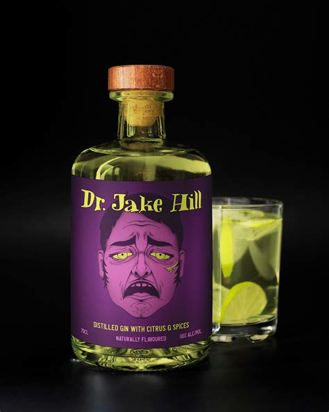 Dr. Jake Hill - Gin Packaging on Behance