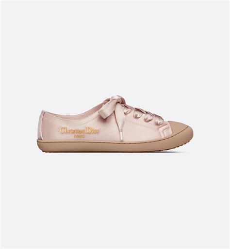 Dior Lucky-sneaker Nude satijn | DIOR