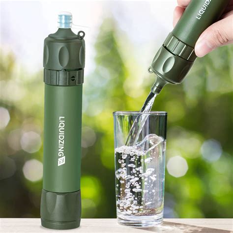 Survivor Filter Personal Water Filter Straw Survival Water Filter