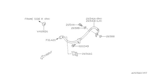 Brake Piping 2019 Subaru BRZ