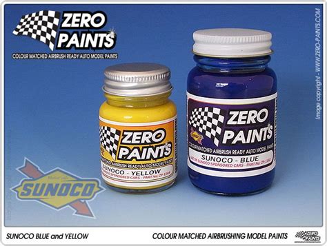 Sunoco Blue Paint 60ml Zp 1164 Zero Paints