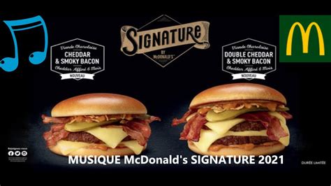 Musique Pub Mcdonald S Signature Christophefufu Youtube Music