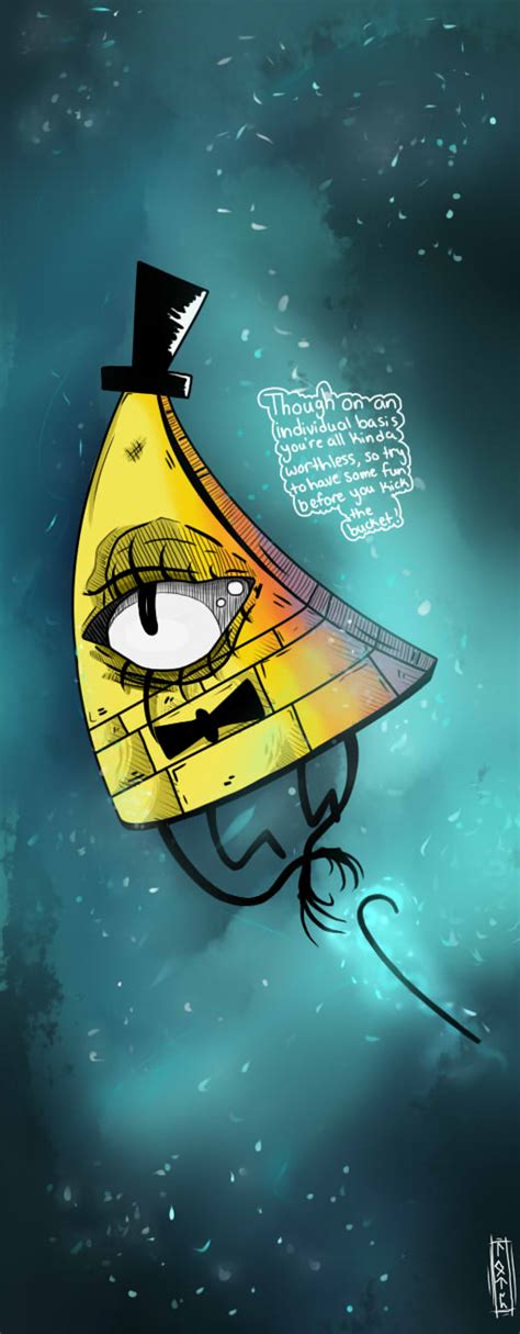 Gravity Falls Fanart Bill Cipher By Kouuji On Deviantart