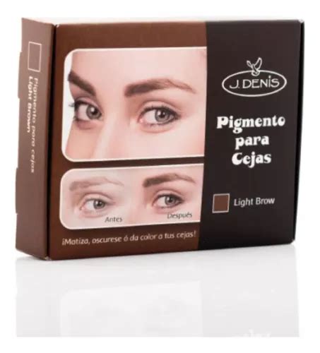 Pigmento Para Cejas Profesional Indeleble J Denis Lightbrown